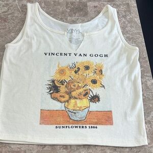 Vincent Van Gogh Sunflowers 1886 Tank Top